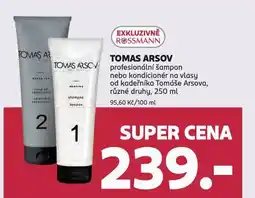 Rossmann Tomas arsov prefesionální šampon nabídka