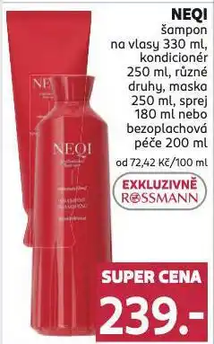 Rossmann Neqi sprej nabídka
