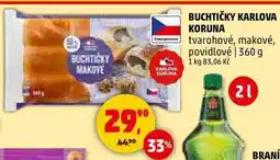 Penny Market BUCHTIČKY KARLOVA KORUNA tvarohové, 360 g nabídka