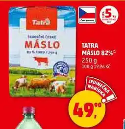 Penny Market TATRA MÁSLO 82%, 250 g nabídka