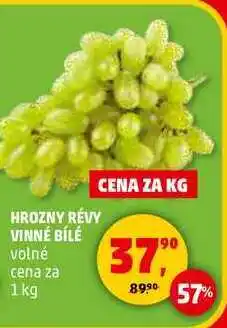 Penny Market HROZNY RÉVY VINNÉ BÍLÉ volné, 1 kg nabídka