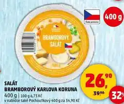 Penny Market SALÁT BRAMBOROVÝ KARLOVA KORUNA, 400 g nabídka