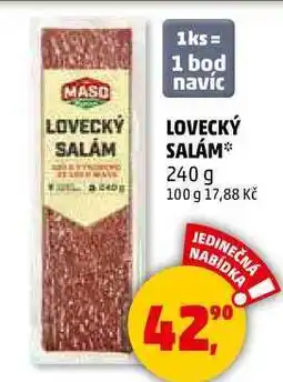 Penny Market LOVECKÝ SALAM SALÁM, 240 g nabídka