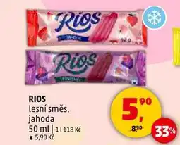 Penny Market RIOS lesní směs, jahoda, 50 ml nabídka