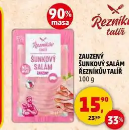 Penny Market ZAUZENÝ ŠUNKOVÝ SALÁM ŘEZNÍKŮV TALÍŘ, 100 g nabídka