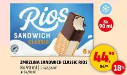 Penny Market ZMRZLINA SANDWICH CLASSIC RIOS, 8x 90 ml nabídka
