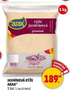Penny Market JASMÍNOVÁ RÝŽE ARAX, 5 kq nabídka