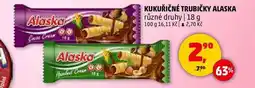 Penny Market KUKUŘIČNÉ TRUBIČKY ALASKA různé druhy, 18 g nabídka