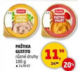 Penny Market PAŠTIKA GUSTITO různé druhy, 100 g nabídka