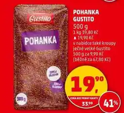 Penny Market POHANKA GUSTITO, 500 g nabídka