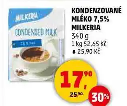 Penny Market KONDENZOVANÉ MLÉKO 7,5% MILKERIA, 340 g nabídka