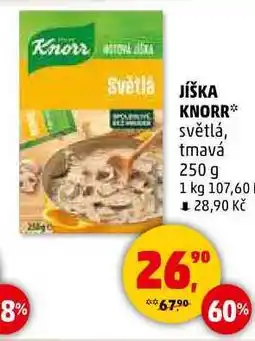Penny Market JíšKA KNORR světlá, tmavá, 250 g nabídka