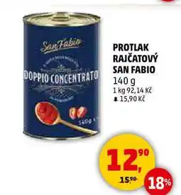 Penny Market PROTLAK RAJČATOVÝ SAN FABIO, 140 g nabídka