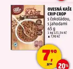 Penny Market OVESNÁ KAŠE CRIP CROP s čokoládou, s jahodami, 65 g nabídka