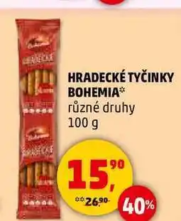 Penny Market HRADECKÉ TYČINKY BOHEMIA různé druhy, 100 g nabídka