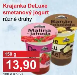 PLUS JIP Krajanka DeLuxe smetanový jogurt nabídka