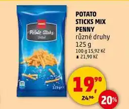 Penny Market POTATO STICKS MIX PENNY různé druhy, 125 g nabídka