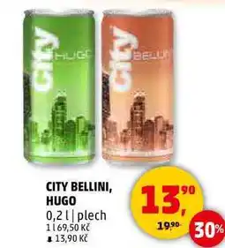 Penny Market CITY BELLINI, HUGO, 0,2 l nabídka