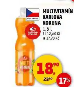 Penny Market MULTIVITAMÍN KARLOVA KORUNA, 1,5 l nabídka