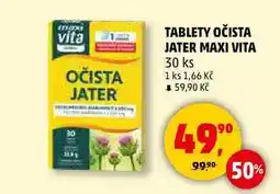 Penny Market OČISTA JATER TABLETY MAXI VITA, 30 ks nabídka