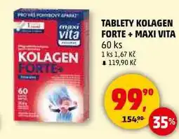 Penny Market TABLETY KOLAGEN FORTE + MAXI VITA, 60 ks nabídka