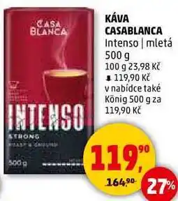 Penny Market KÁVA CASABLANCA Intenso mletá, 500 g nabídka
