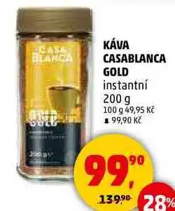 Penny Market KÁVA CASABLANCA GOLD instantní, 200 g nabídka