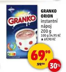 Penny Market GRANKO ORION instantní nápoj, 200 g nabídka