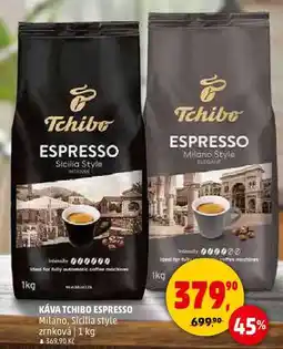 Penny Market KÁVA TCHIBO ESPRESSO Milano, Sicilia style zrnková, 1 kg nabídka