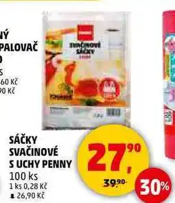 Penny Market SÁČKY SVAČINOVÉ SUCHY PENNY, 100 ks nabídka
