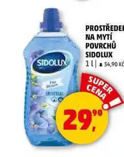 Penny Market PROSTŘEDEM NA MYTÍ POVRCHŮ SIDOLUX, 1 l nabídka