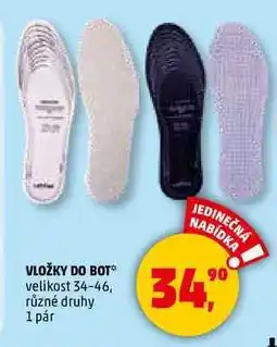Penny Market VLOŽKY DO BOT velikost 34-46, různé druhy, 1 pár nabídka