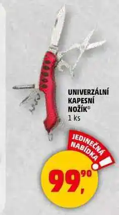 Penny Market UNIVERZÁLNÍ KAPESNÍ NOŽÍK, 1 ks nabídka