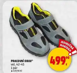 Penny Market PRACOVNÍ OBUV vel. 42-45, 1 pár nabídka