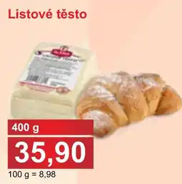 PLUS JIP Listové těsto nabídka