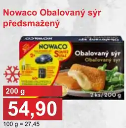 PLUS JIP Nowaco Obalovaný sýr předsmažený nabídka