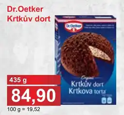PLUS JIP Dr.Oetker Krtkův dort nabídka