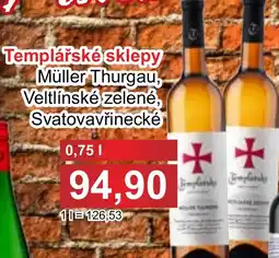 PLUS JIP Templářské sklepy nabídka