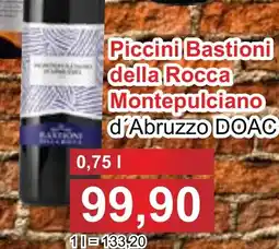 PLUS JIP Piccini Bastioni della Rocca Montepulciano nabídka