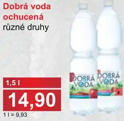 PLUS JIP Dobrá voda ochucená nabídka