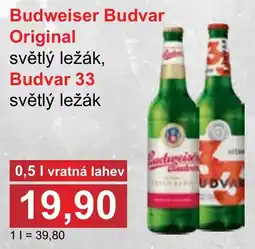 PLUS JIP Budweiser Budvar Original nabídka