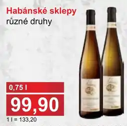 PLUS JIP Habánské sklepy nabídka