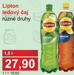 PLUS JIP Lipton ledový čaj nabídka