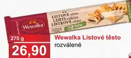 PLUS JIP Wewalka Listové těsto rozválené nabídka