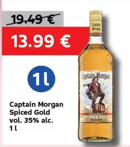 VELTA Free Shop Captain Morgan Spiced Gold nabídka