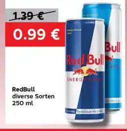 VELTA Free Shop RedBull diverse Sorten nabídka