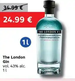 VELTA Free Shop The London Gin nabídka