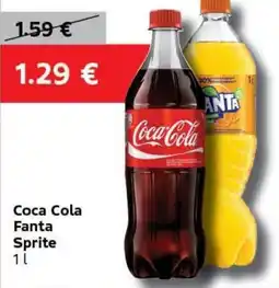 VELTA Free Shop Coca Cola Fanta Sprite nabídka