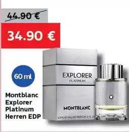 VELTA Free Shop Montblanc Explorer Platinum Herren EDP nabídka