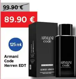 VELTA Free Shop Armani Code Herren EDT nabídka